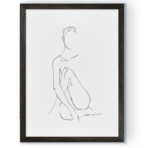 Orren Ellis 'Nude Contour Sketch II' by Paul Cezanne - Picture Frame